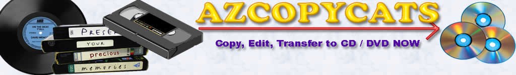 azcopycats video, records, audio editing transfers and copies